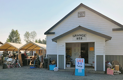 Grange Yard Sale, La Pine, Oregon